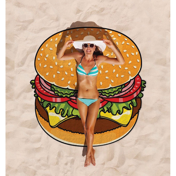 Beach towel Burger